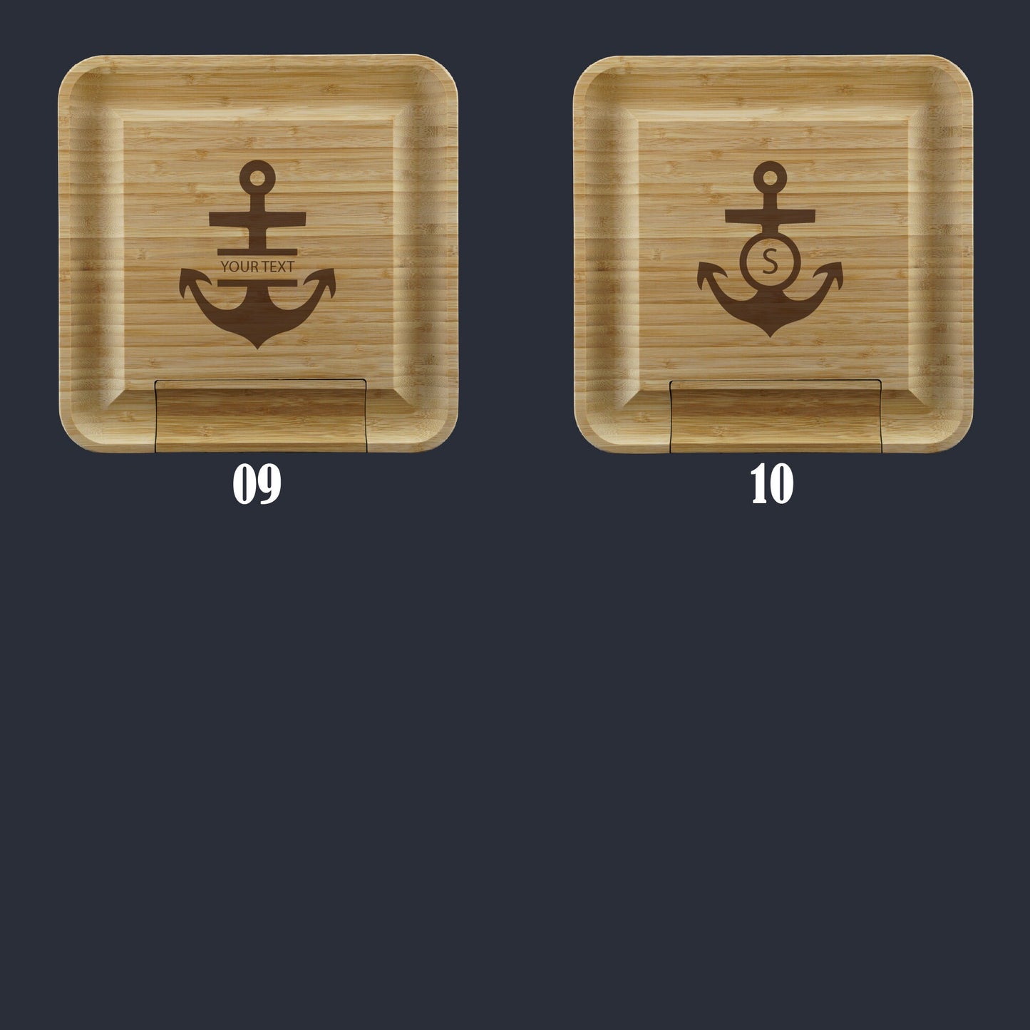 Engraved Charcuterie Board Set with Utensils