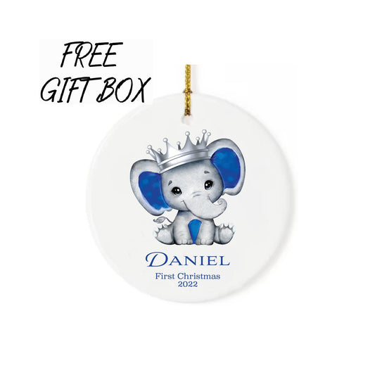 Personalized My First Christmas Ornament 2022