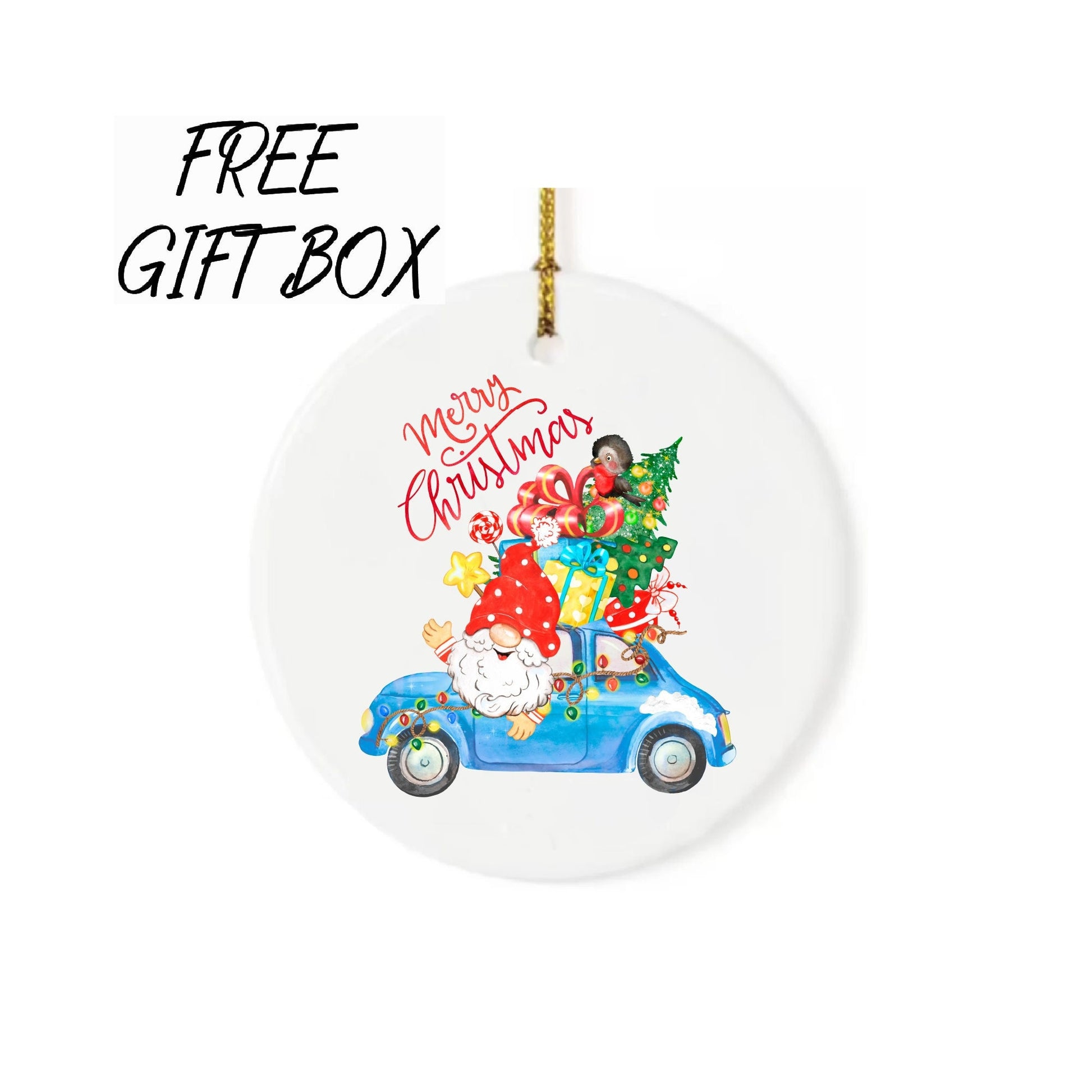 Merry Christmas Ornament 2022