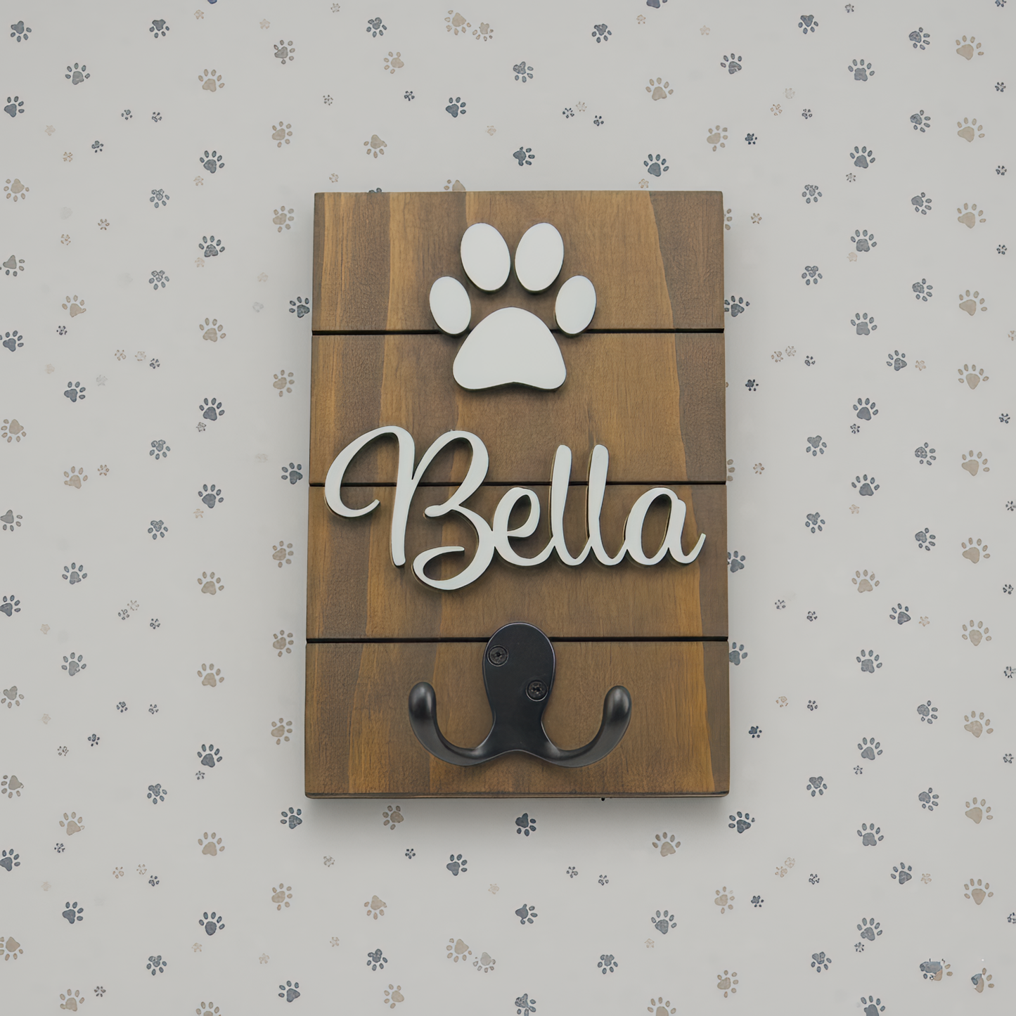 Personalized Dog Leash Holder