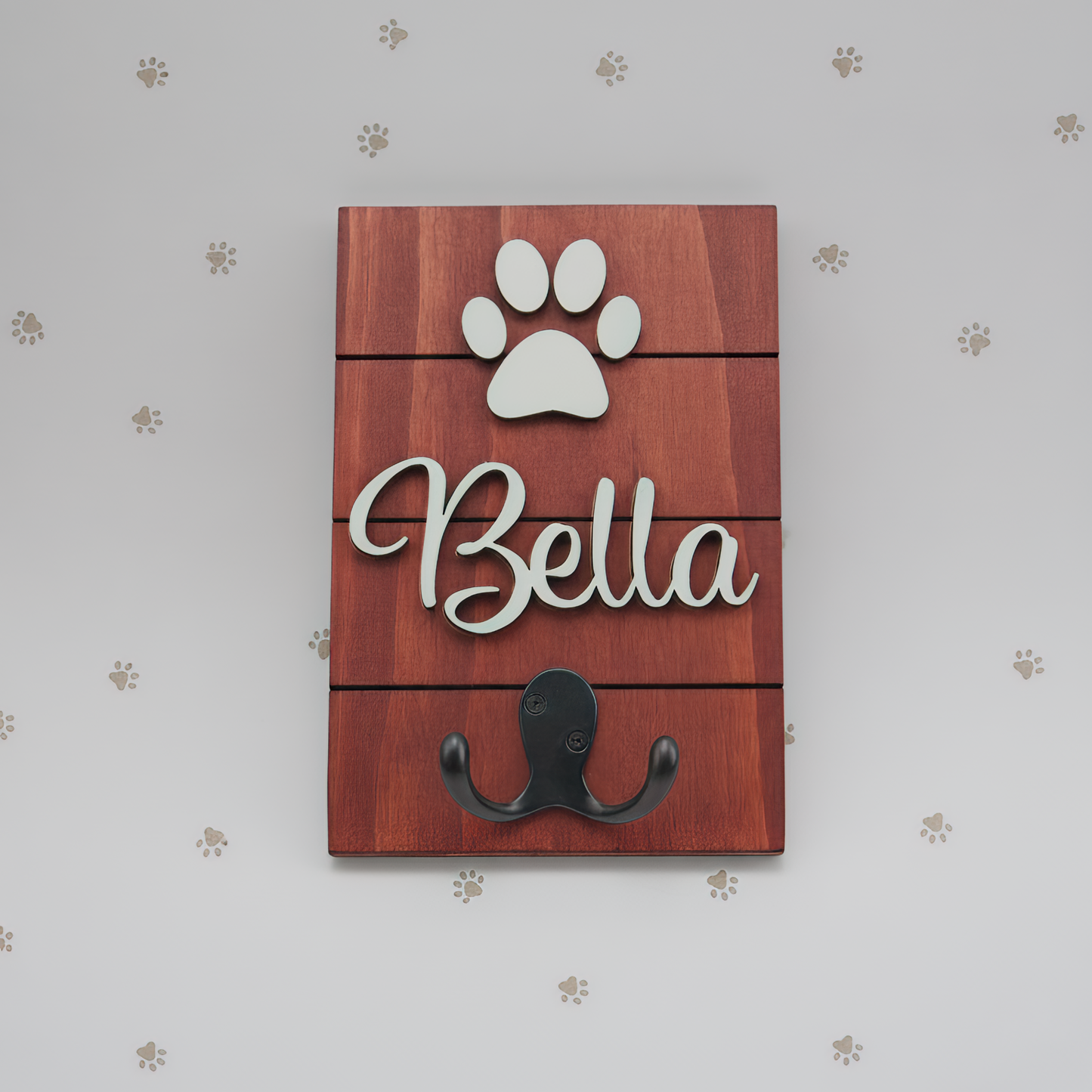 Personalized Dog Leash Holder
