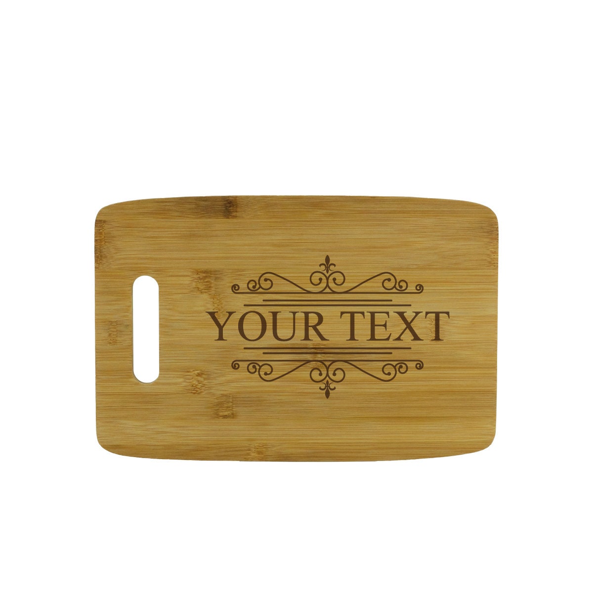 Personalized Bamboo Cheese Board, Cutting/Serving Board