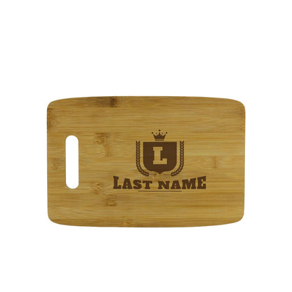 Personalized Bamboo Cheese Board, Cutting/Serving Board