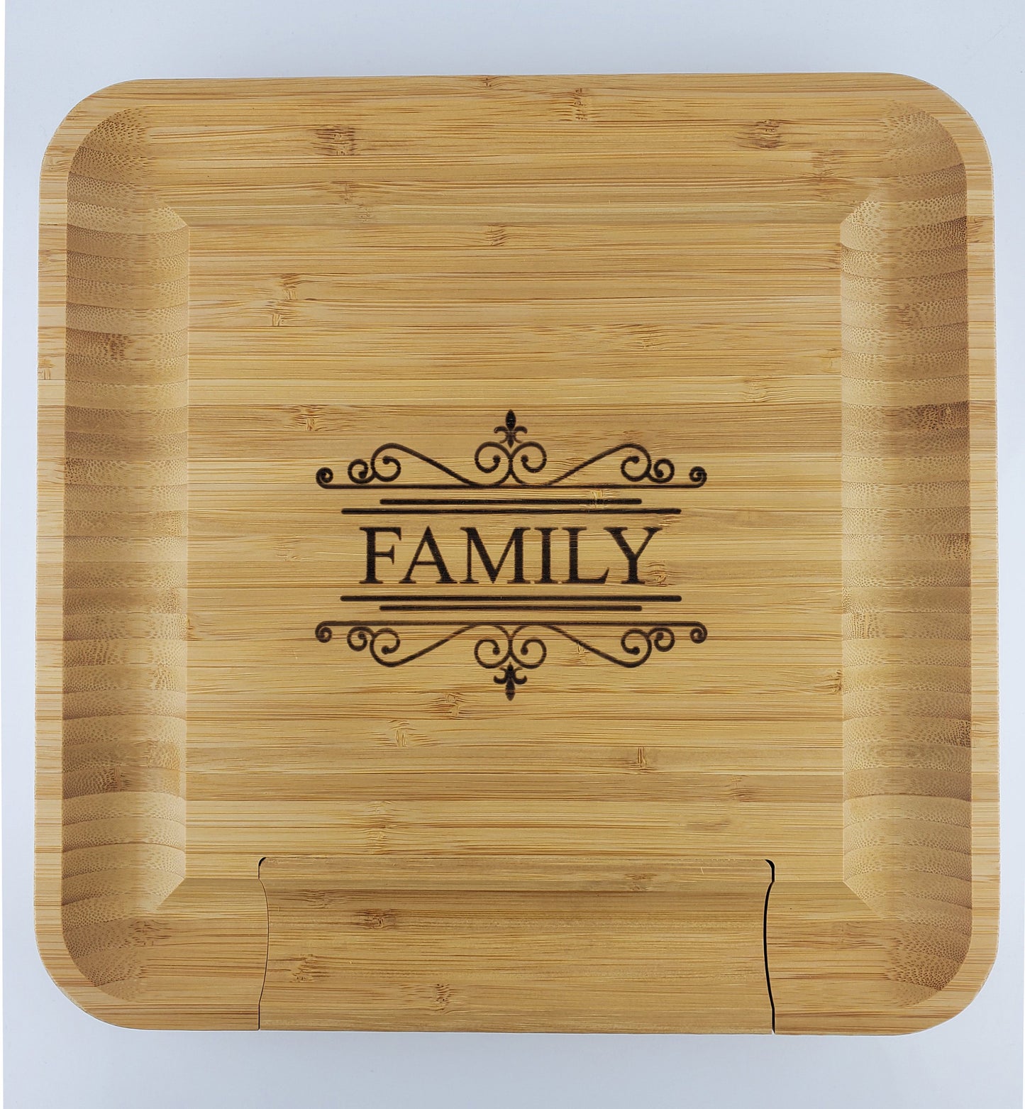 Engraved Charcuterie Board Set with Utensils