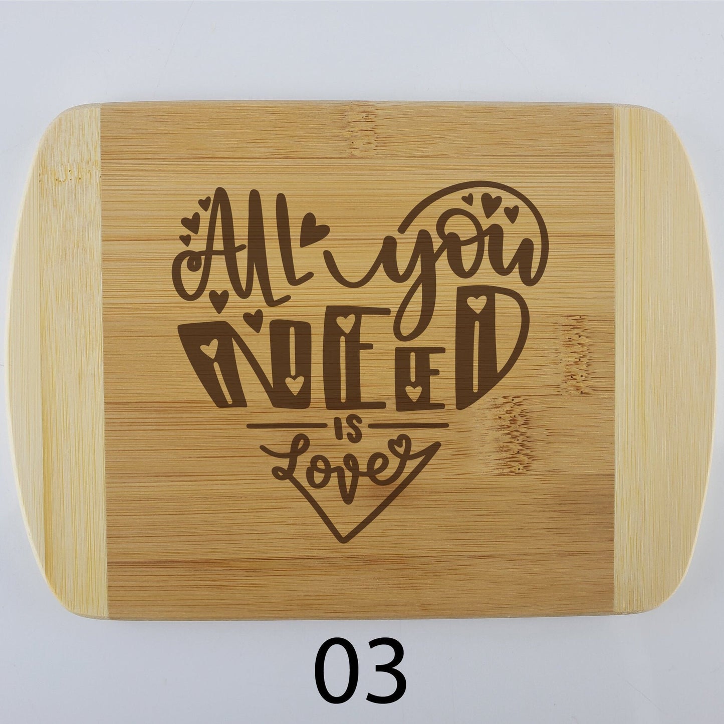 Engraved Cutting Board 8 Inch