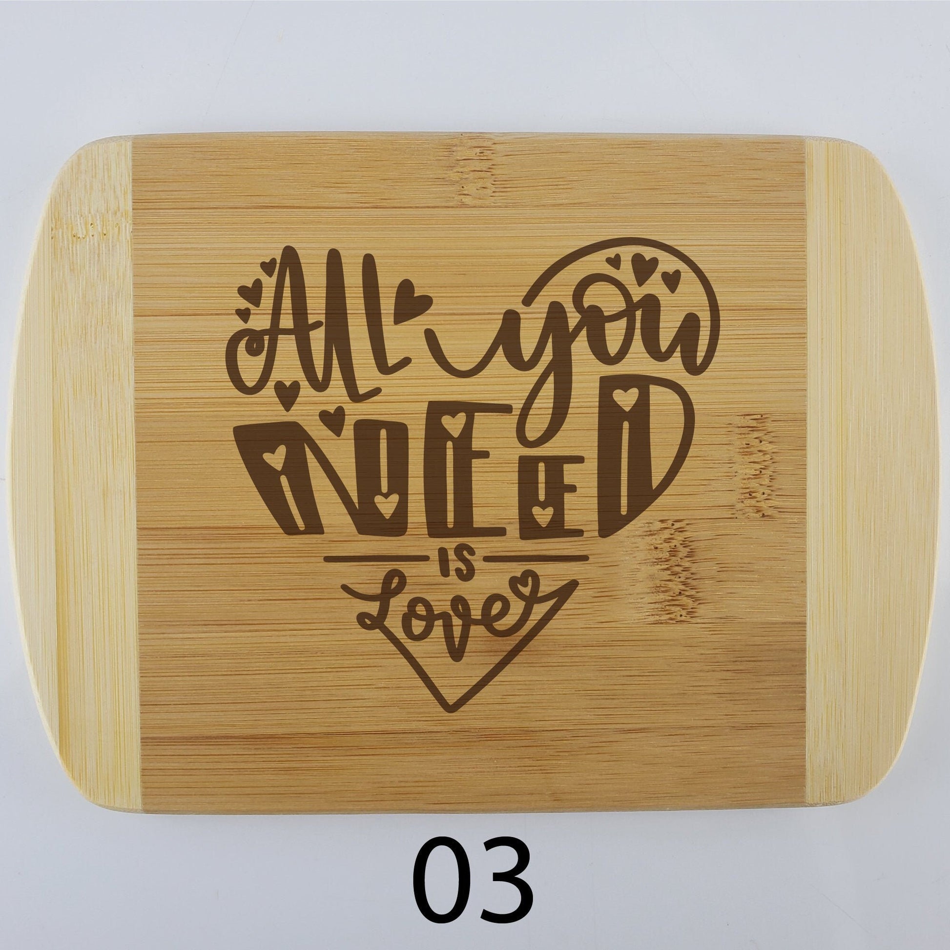 Engraved Cutting Board 8 Inch