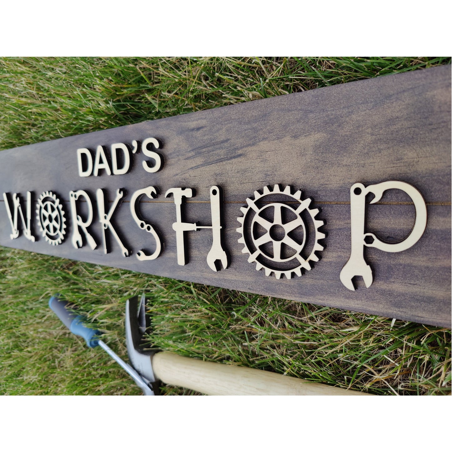 Dad's Workshop Sign