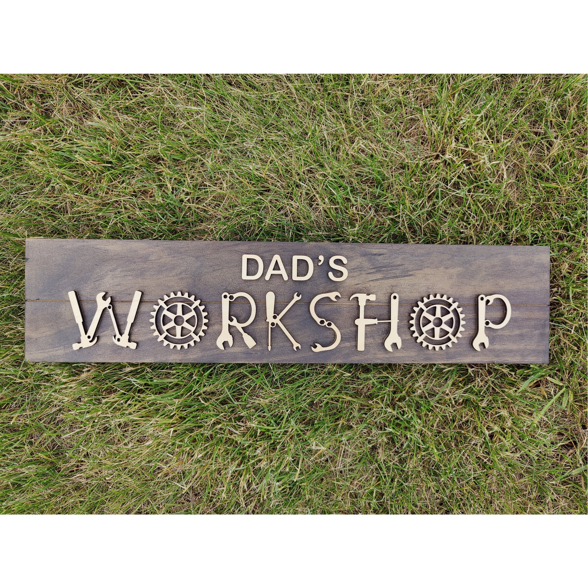 Dad's Workshop Sign