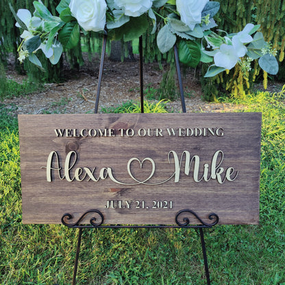 Personalized Wedding Sign