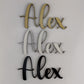 Personalized Wood Last Name Sign