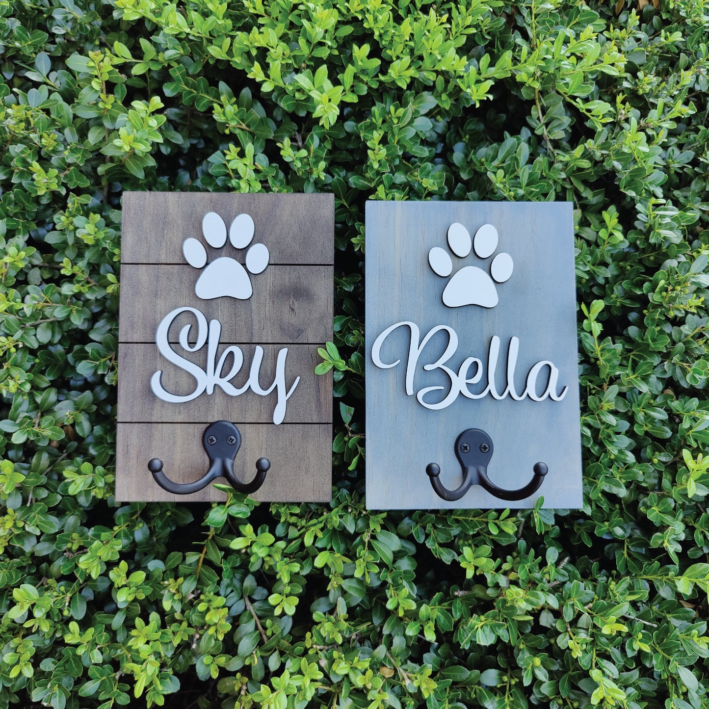 Personalized Dog Leash Holder