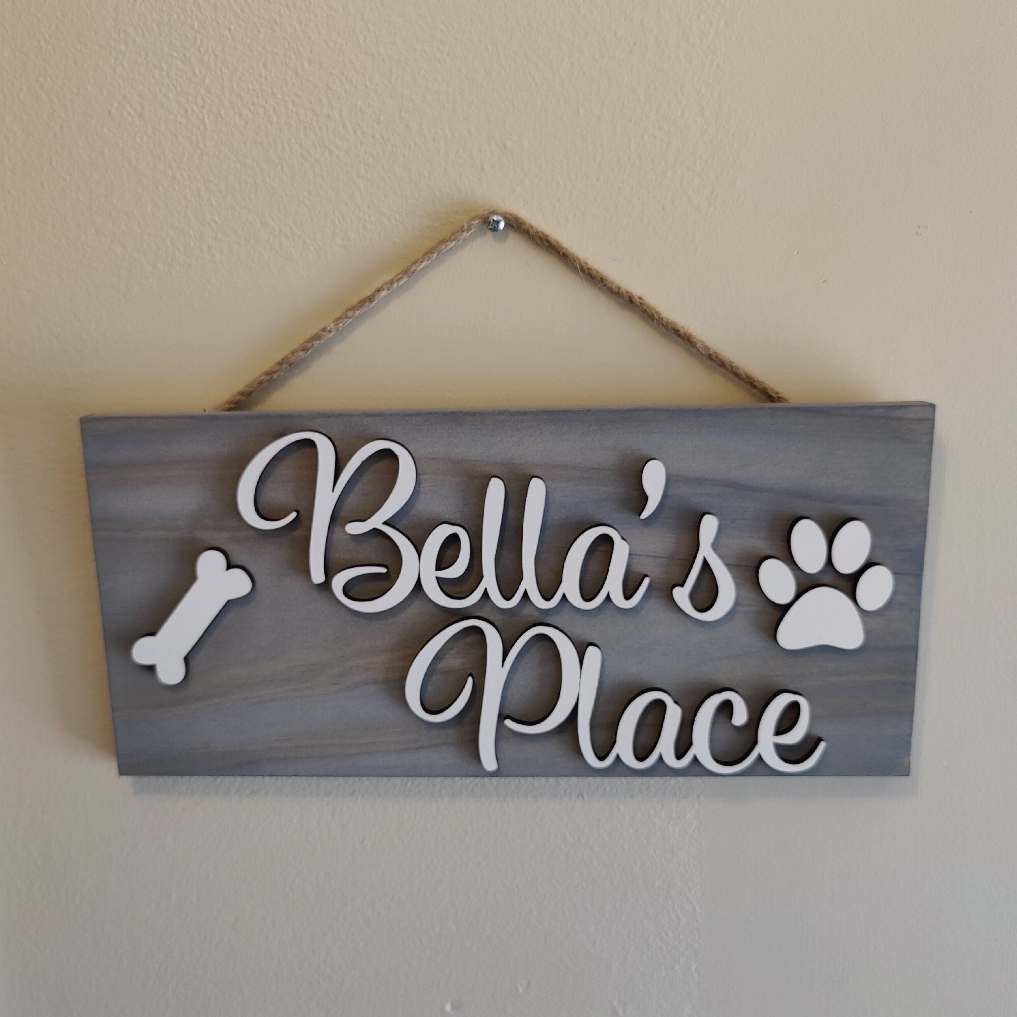 Personalized Pet Signs: Name Signs and Leash holders – My Custom Idea