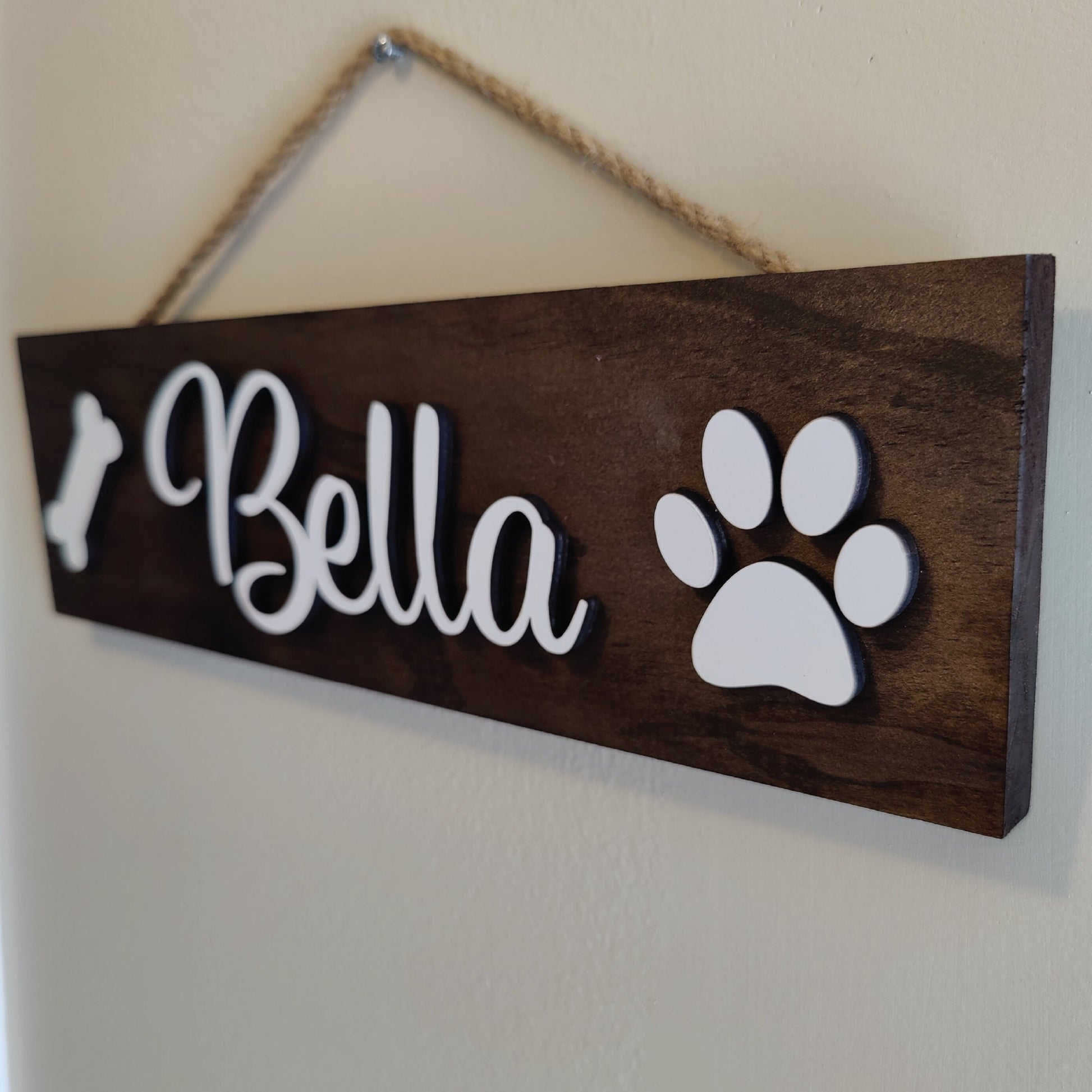 Dog Name Sign