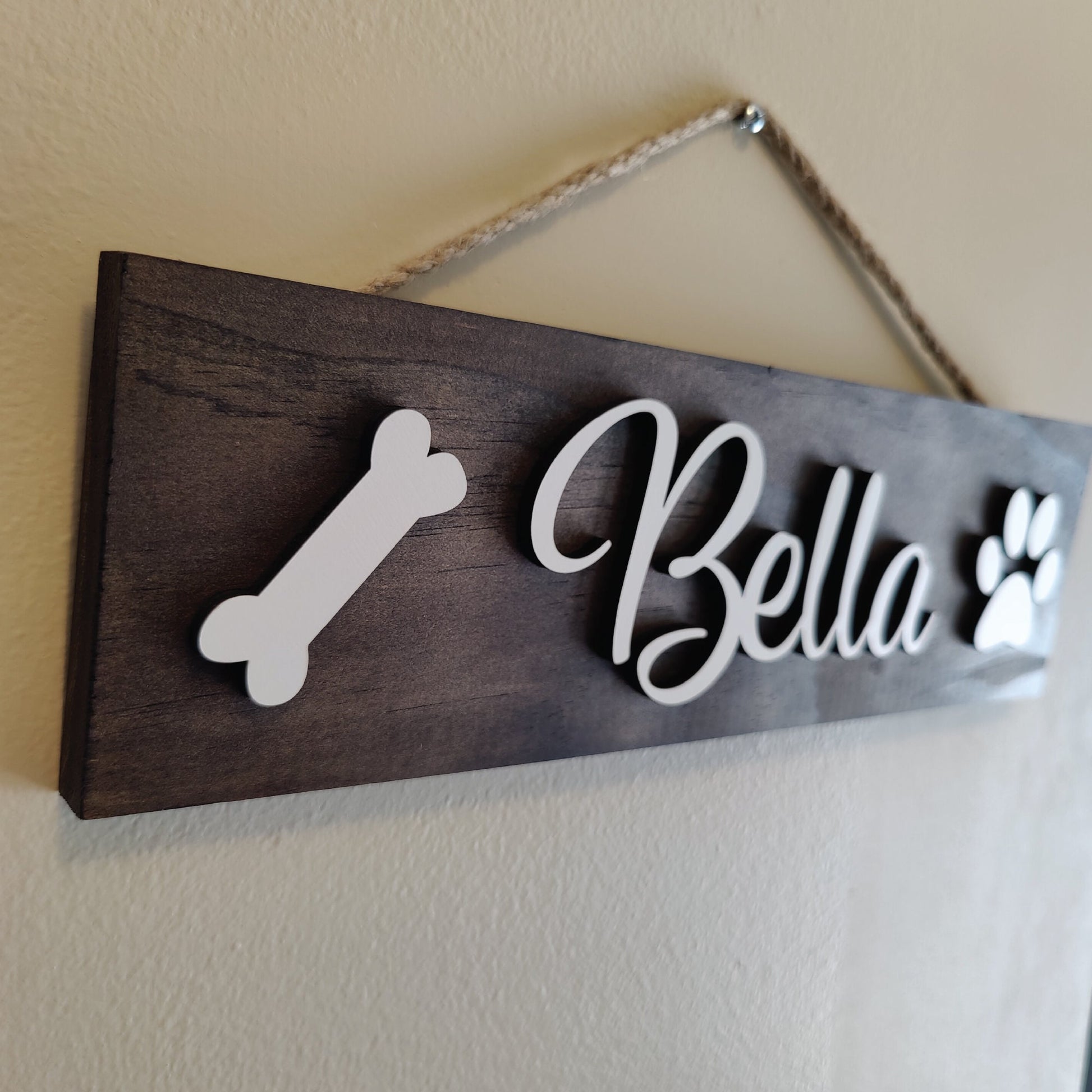 Dog Name Sign