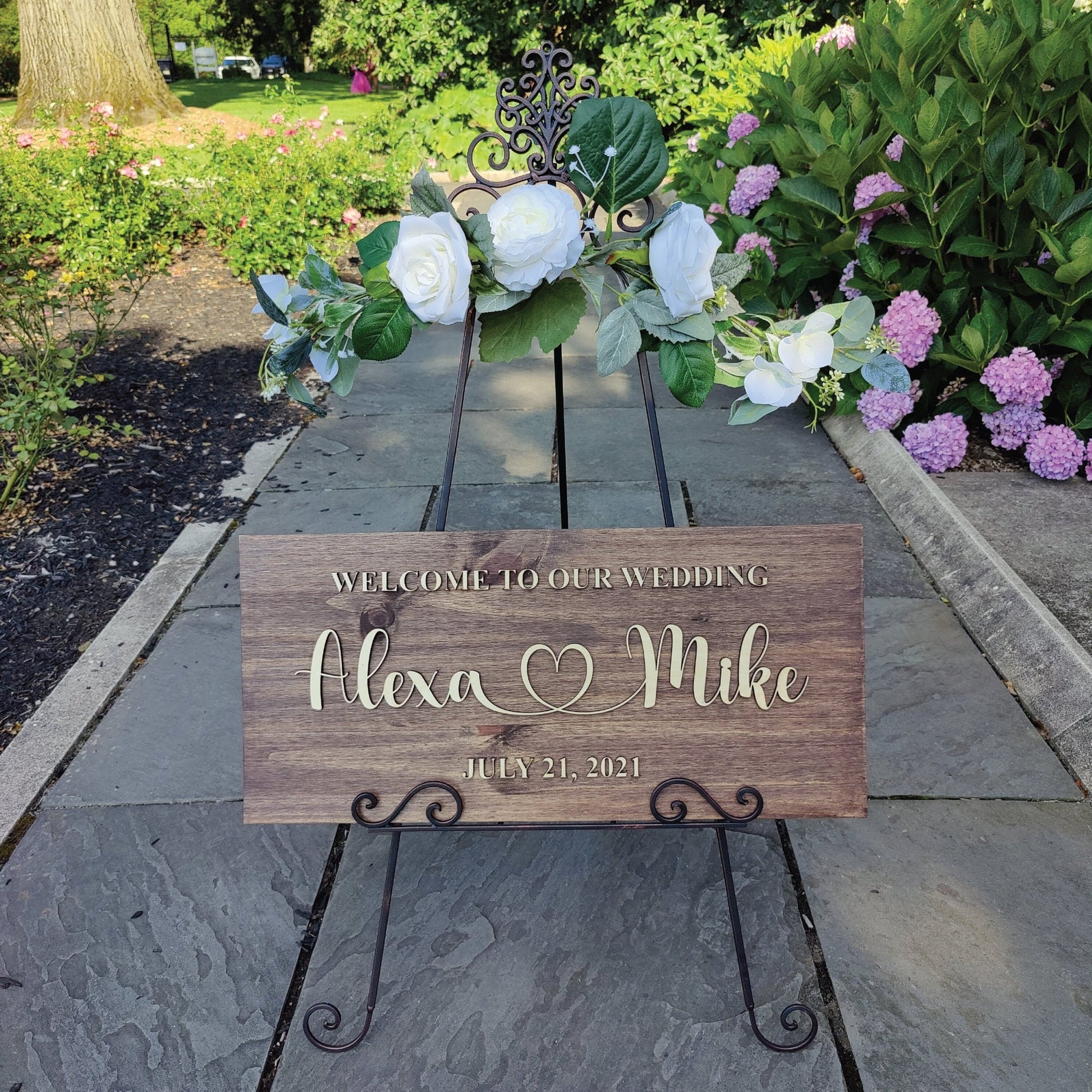 Personalized Wedding Sign