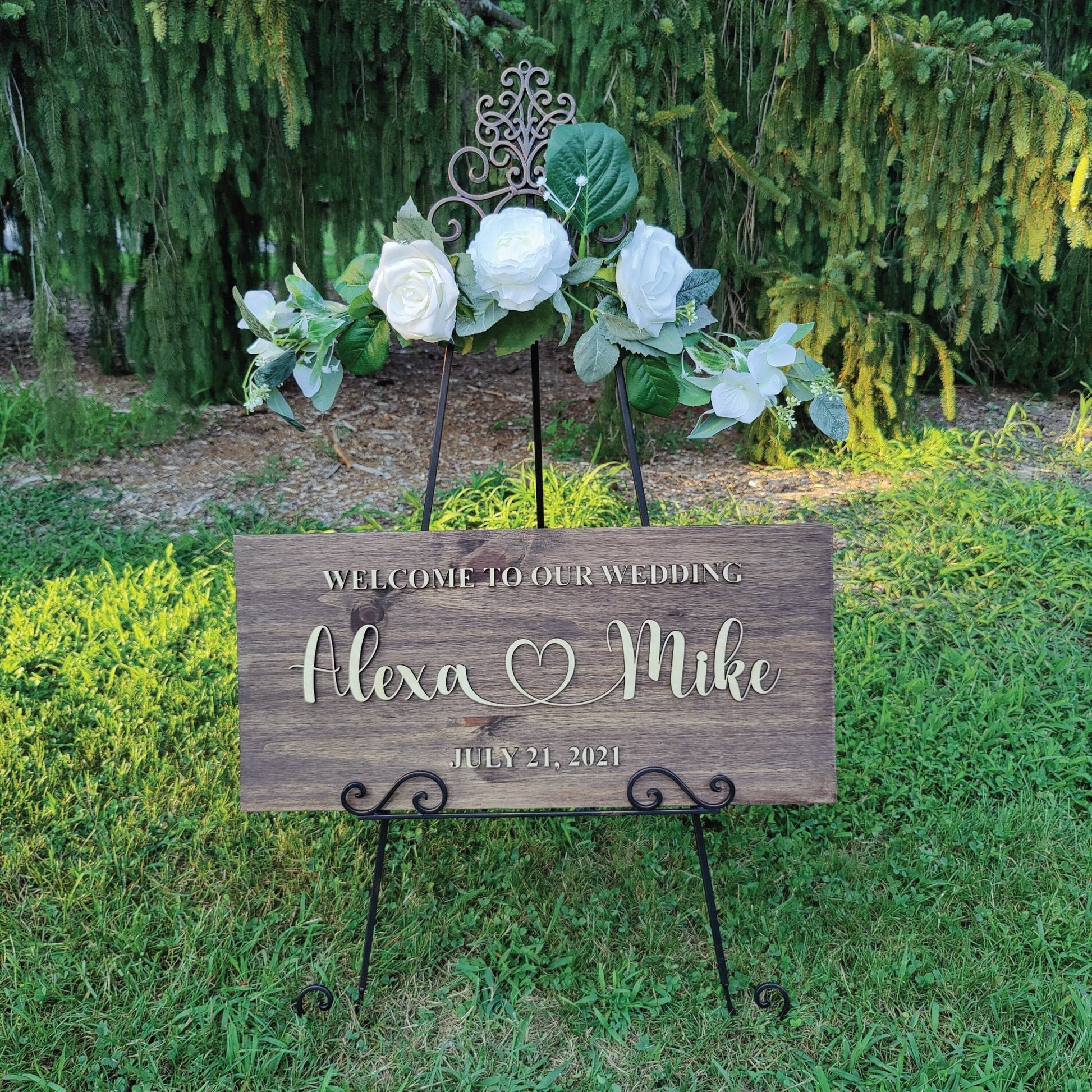 Personalized Wedding Sign