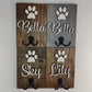 Personalized Dog Leash Holder