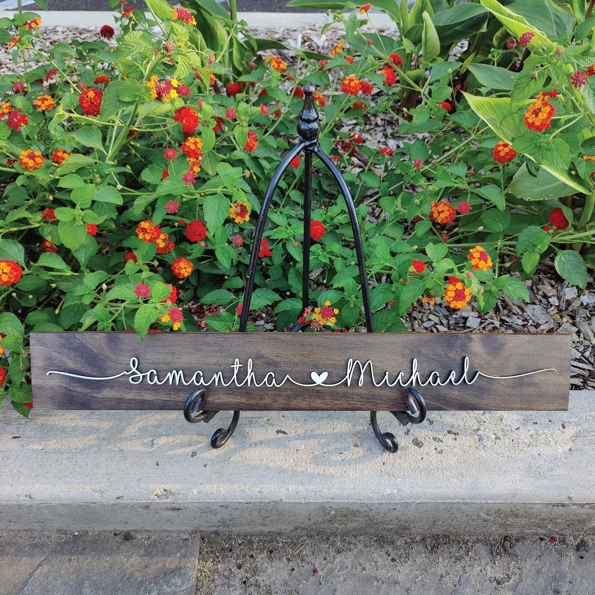 Personalized Couple Name Sign