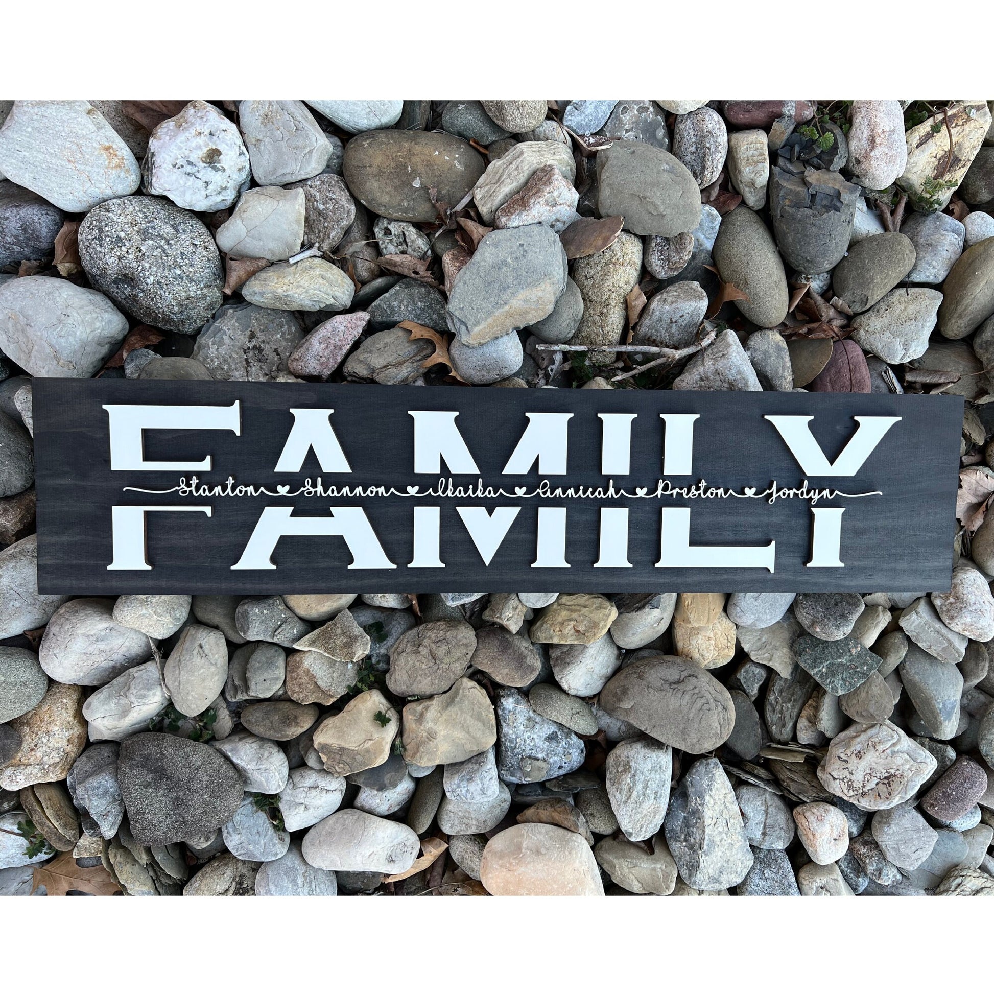 Personalized Family Name Sign