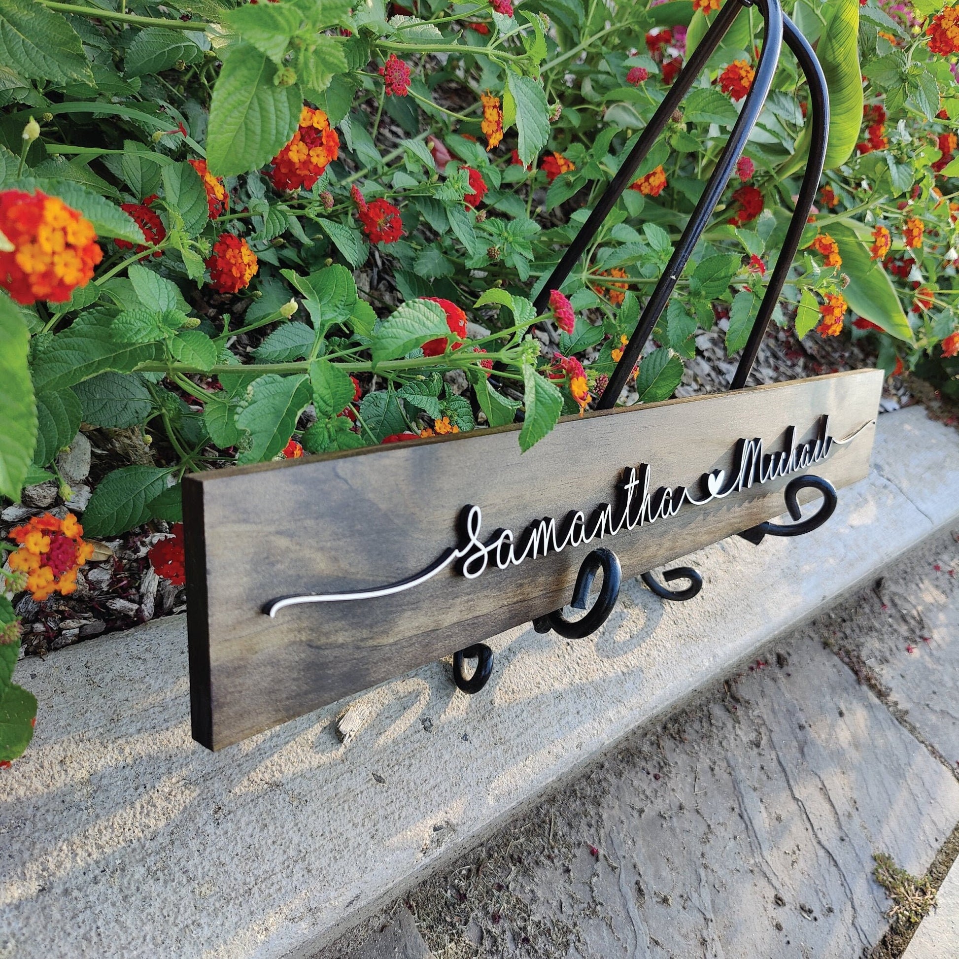 Personalized Couple Name Sign