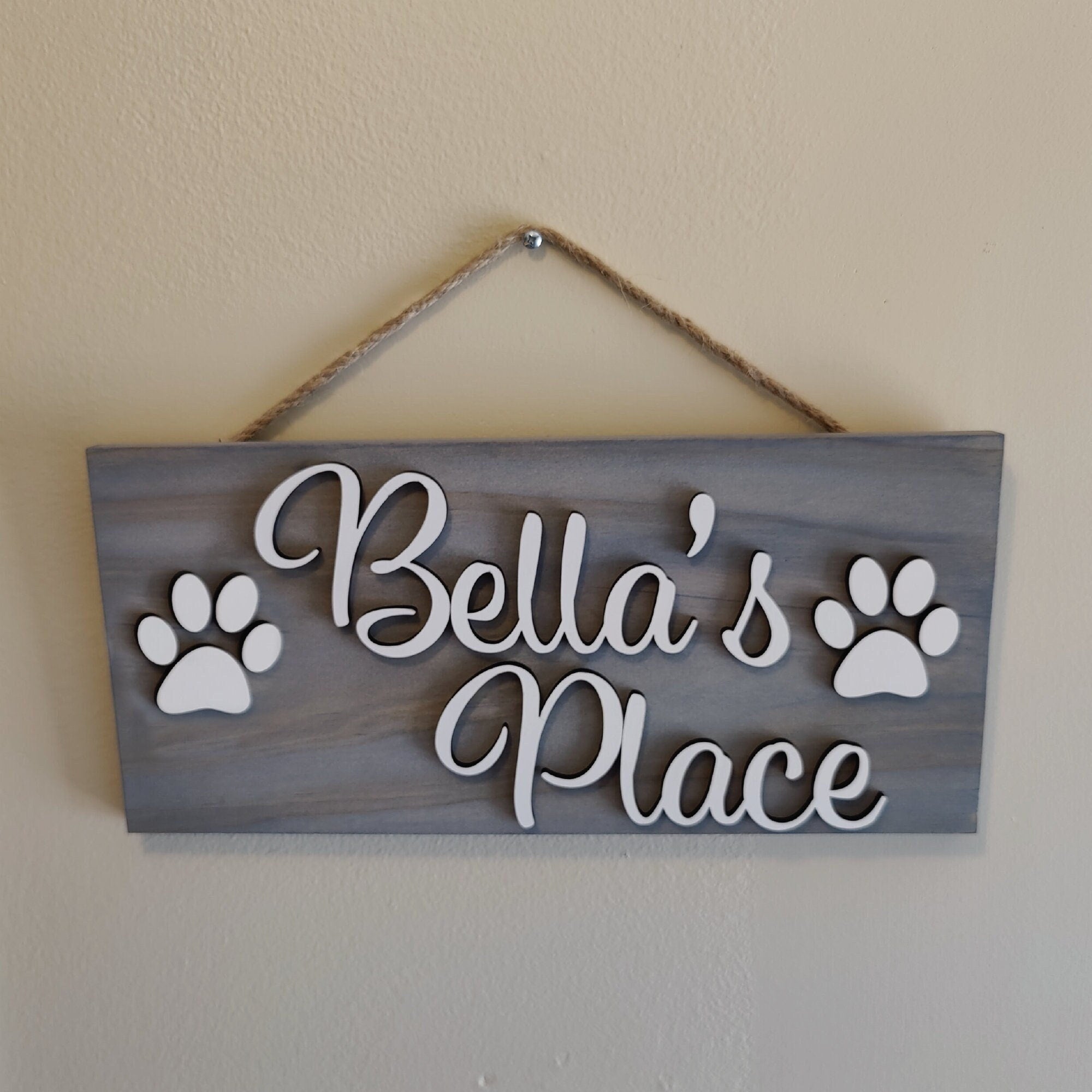Personalized Pet Signs: Name Signs and Leash holders – My Custom Idea
