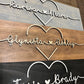 Personalized Couple Name Sign with Heart