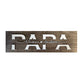 PAPA Wood Sign with Kids' Names