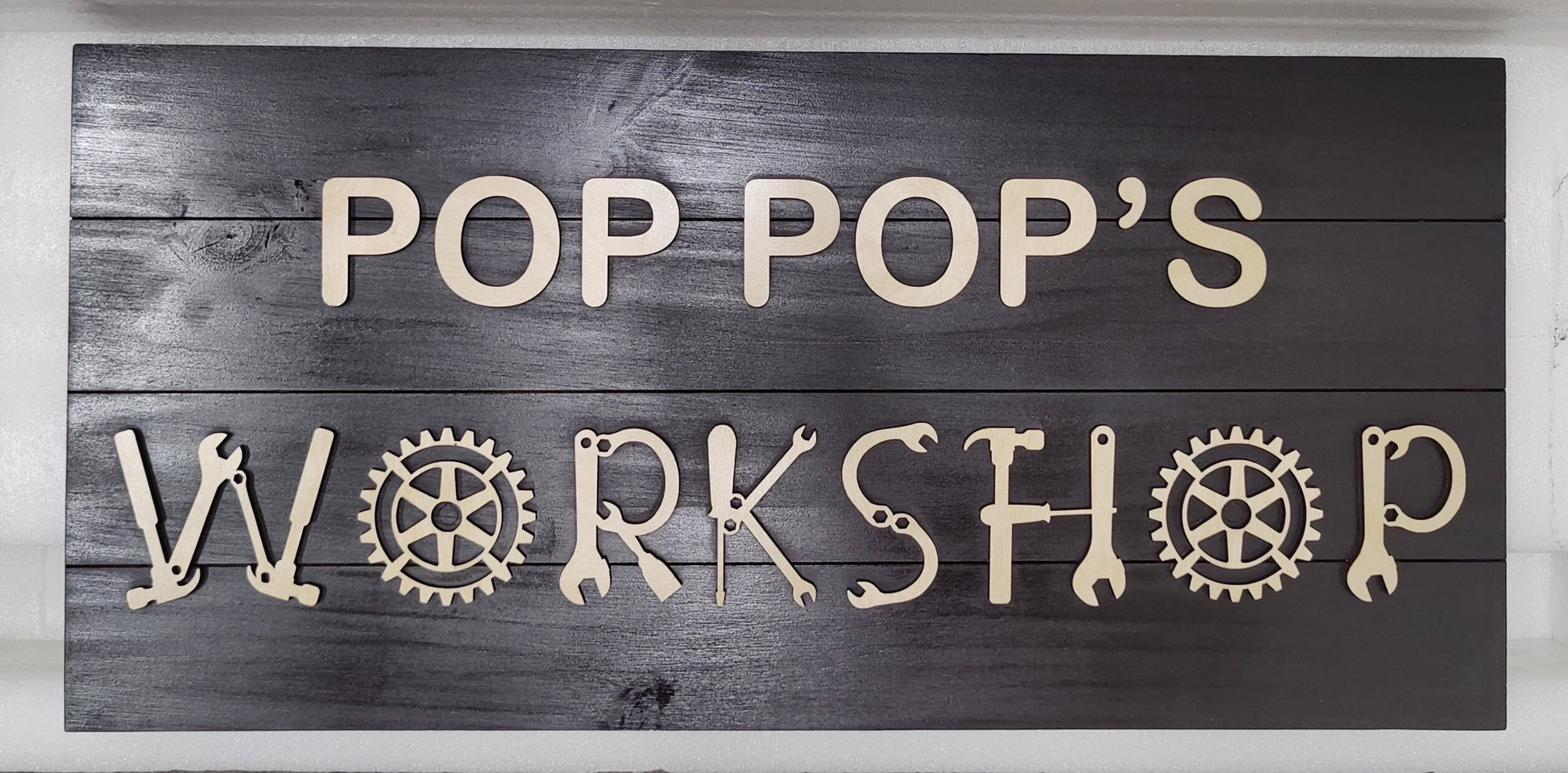 Personalized Workshop, Garage, Man Cave Sign