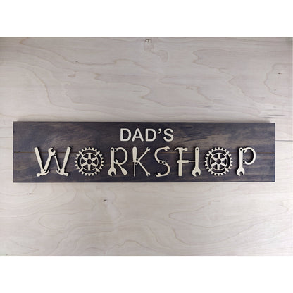 Personalized Workshop, Garage, Man Cave Sign