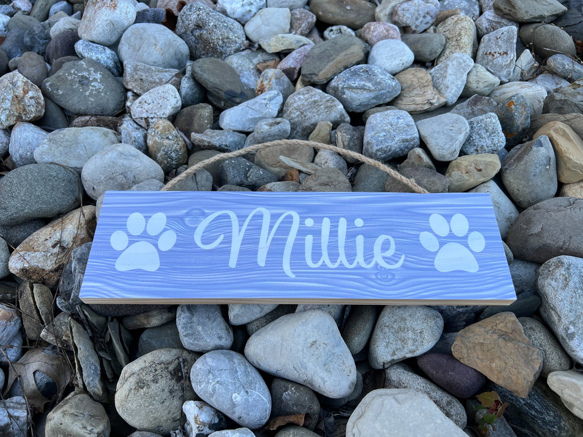 Pet Name Sign, Custom Dog Name Sign, Personalized Cat Name Sign