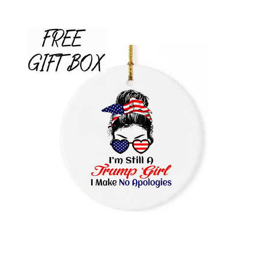 Trump Girl 2022 Christmas Ornament