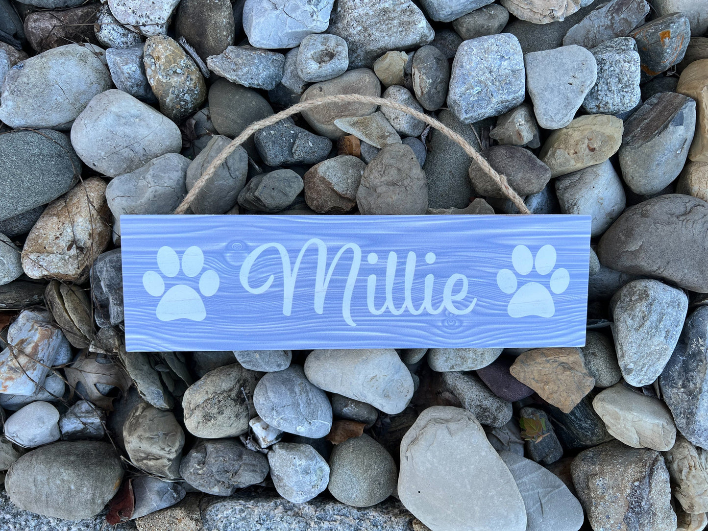 Pet Name Sign, Custom Dog Name Sign, Personalized Cat Name Sign