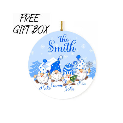 Custom Family Name Ornament 2022